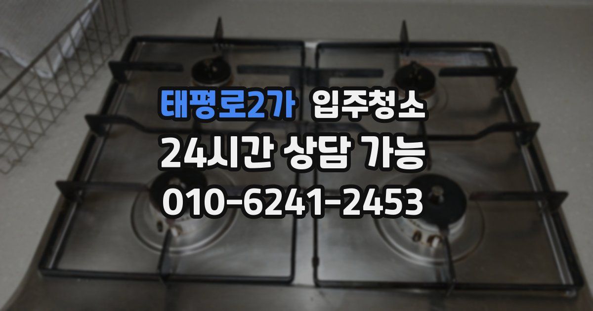 태평로2가 입주청소
