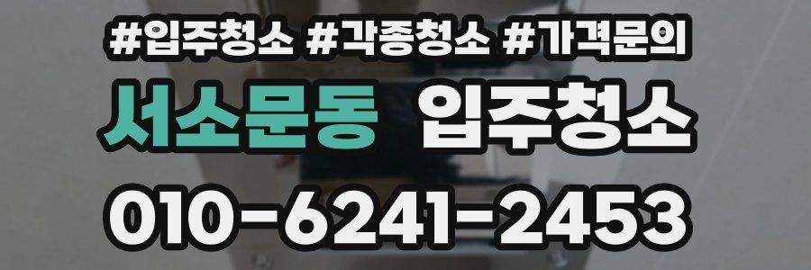 서소문동 이사청소