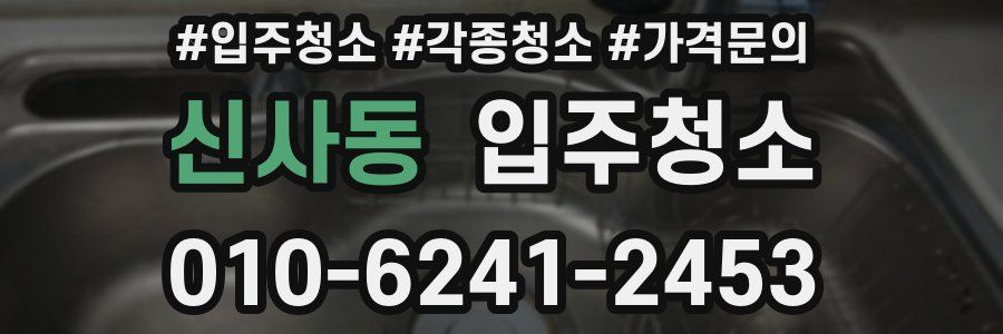 신사동 이사청소