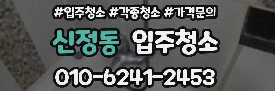신정동 이사청소