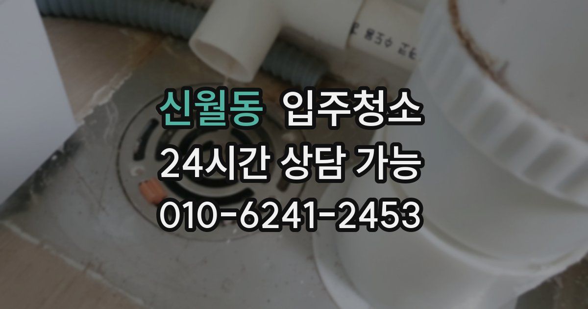 신월동 입주청소