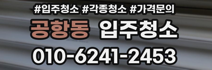 공항동 이사청소