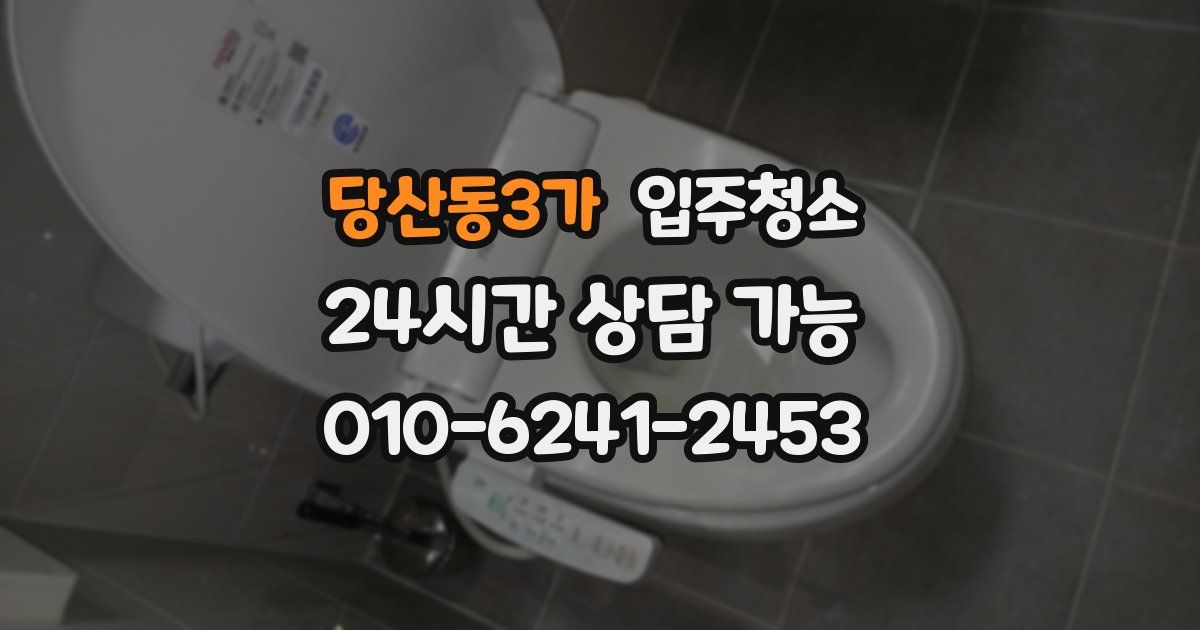 당산동3가 입주청소