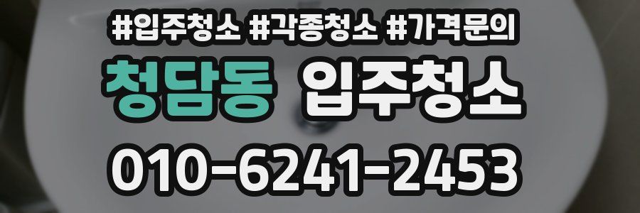 청담동 이사청소