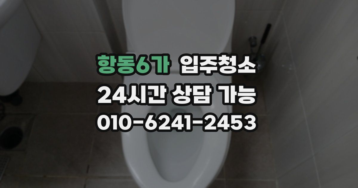 항동6가 입주청소