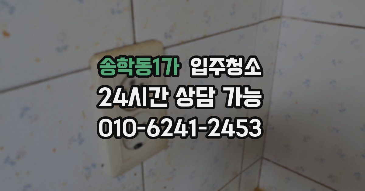 송학동1가 입주청소