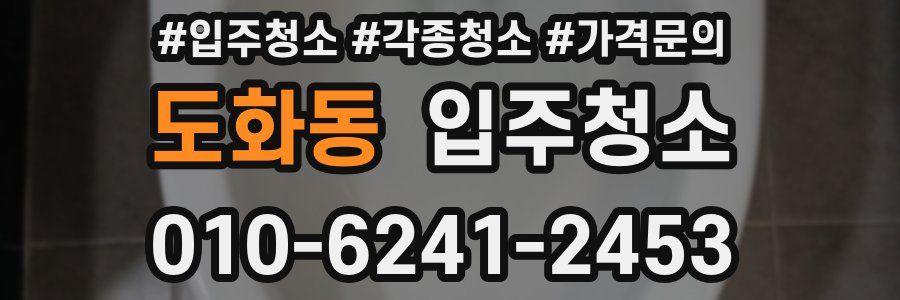 도화동 이사청소