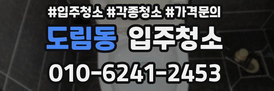 도림동 이사청소