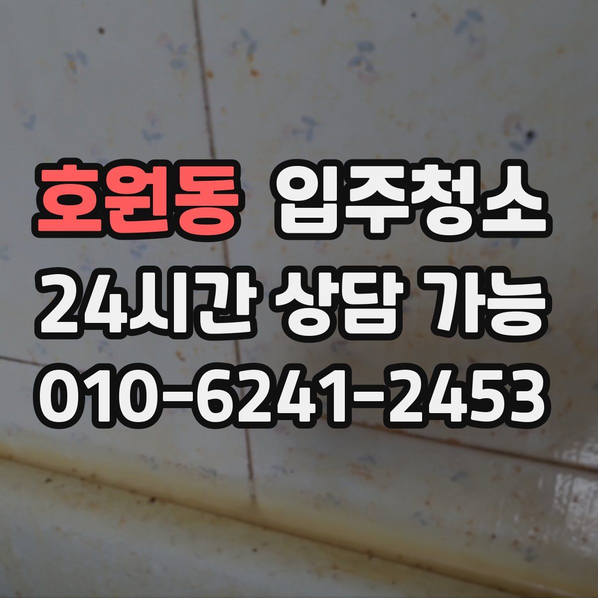 호원동 원룸청소