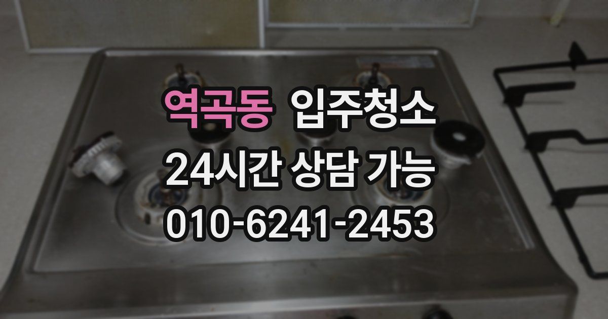 역곡동 입주청소