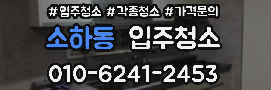 소하동 이사청소