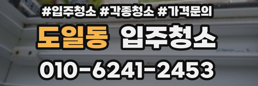 도일동 이사청소