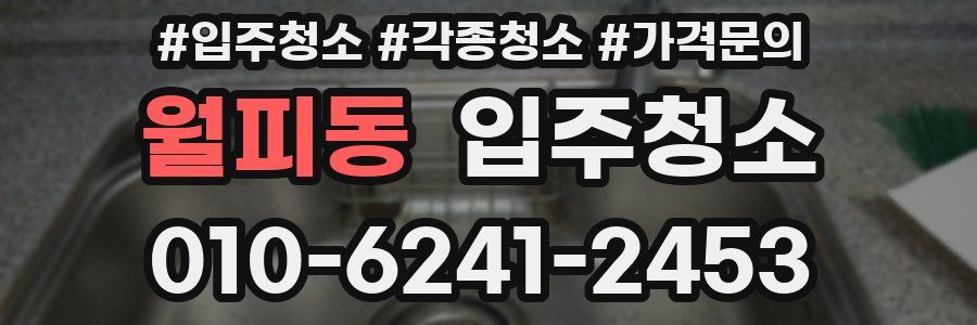 월피동 이사청소