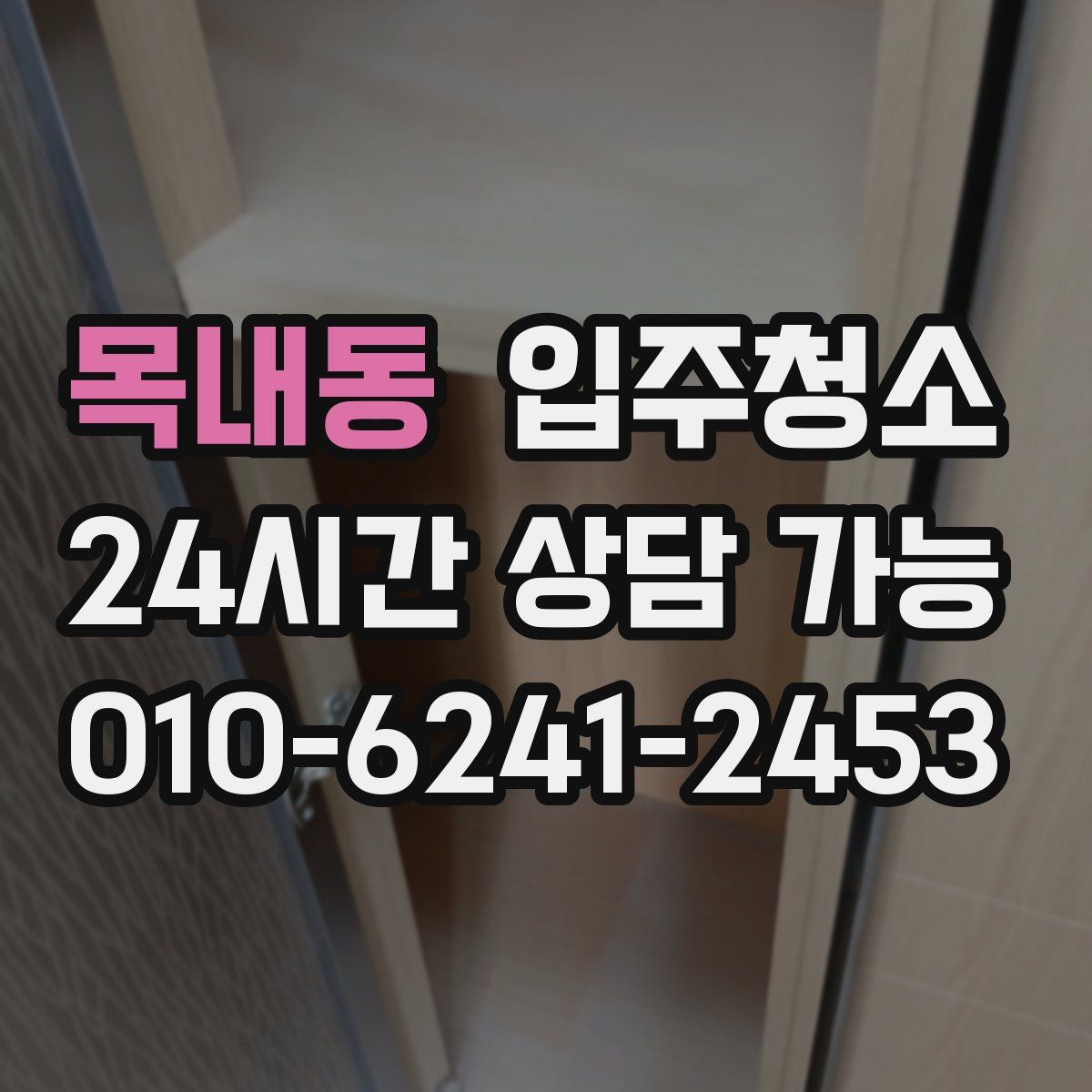 목내동 원룸청소