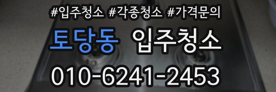 토당동 이사청소