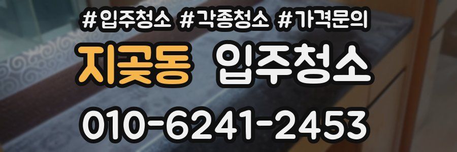 지곶동 이사청소