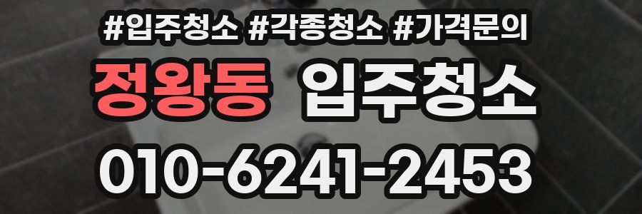 정왕동 이사청소