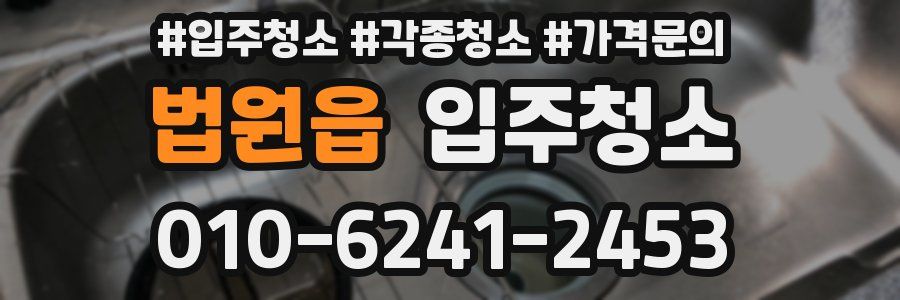 법원읍 이사청소