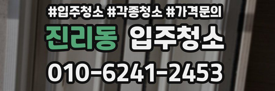 진리동 이사청소