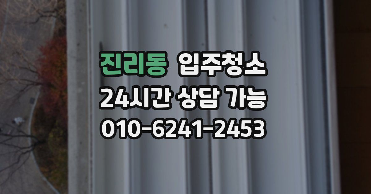 진리동 입주청소