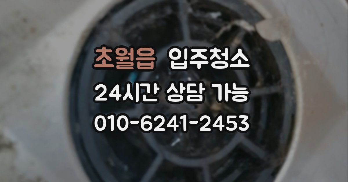 초월읍 입주청소
