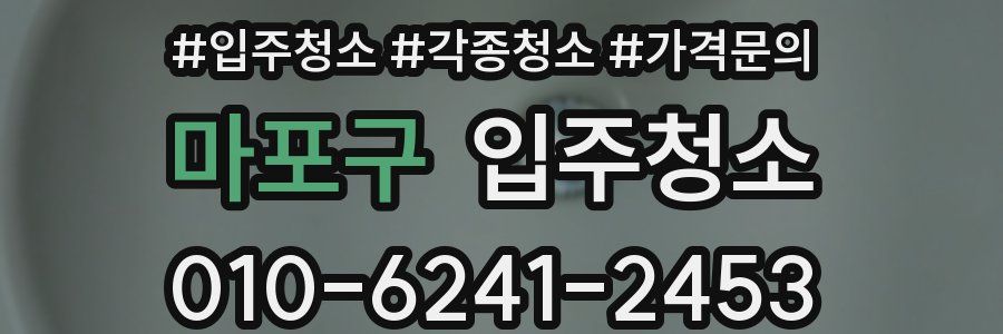 마포구 이사청소