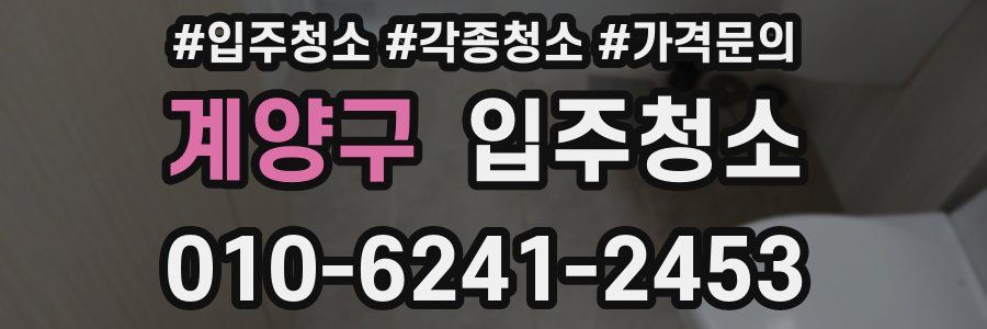 계양구 이사청소