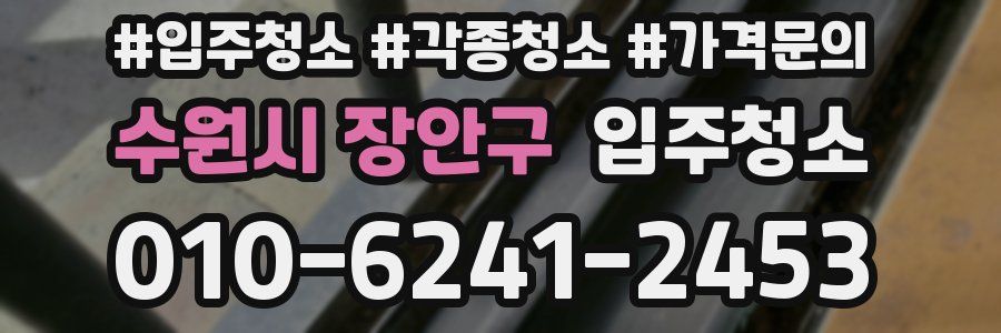 수원시 장안구 이사청소