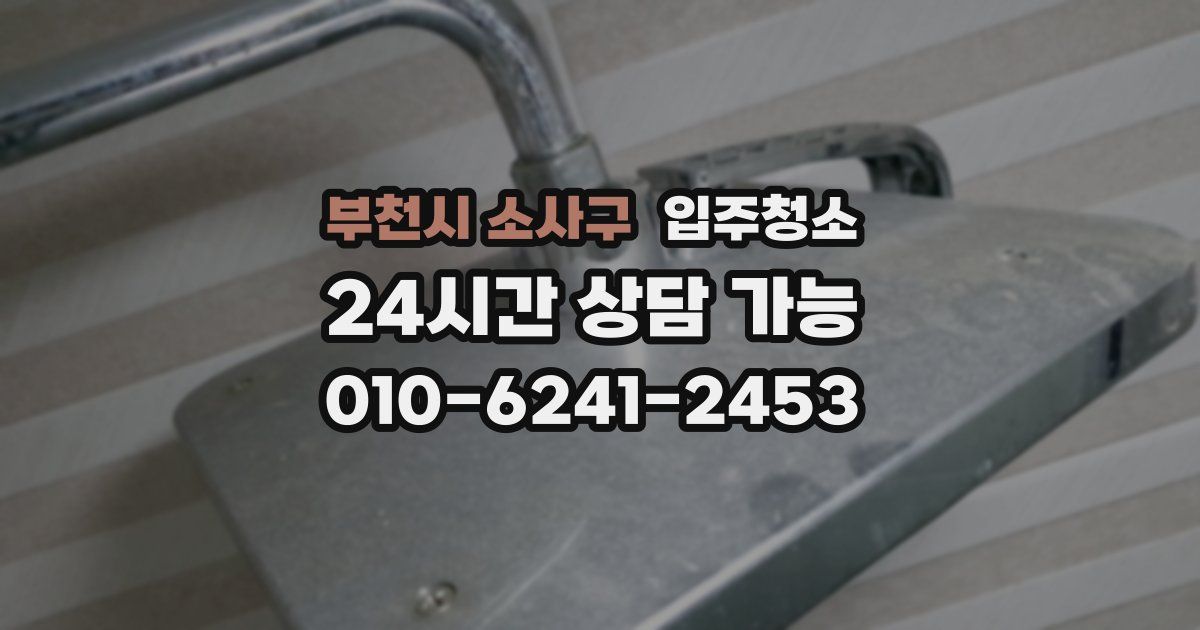 부천시 소사구 입주청소