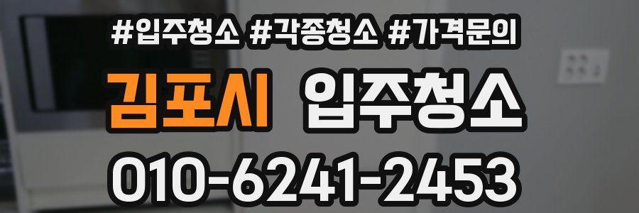 김포시 이사청소