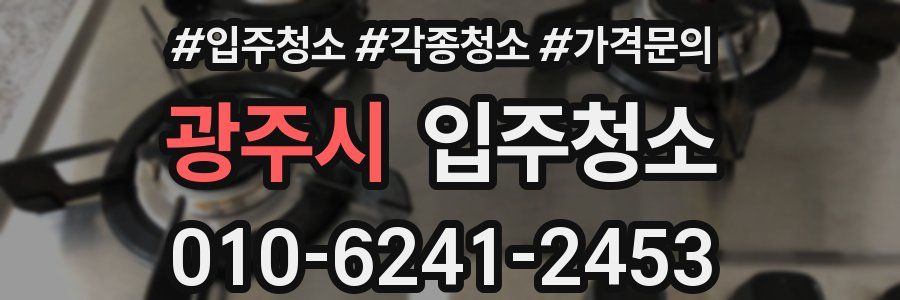 광주시 이사청소