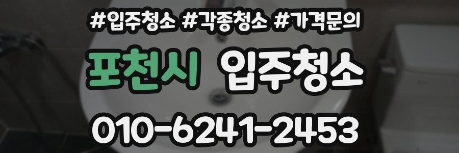 포천시 이사청소