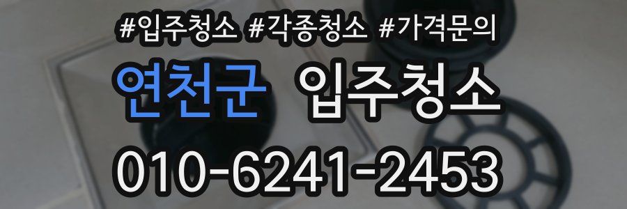 연천군 이사청소