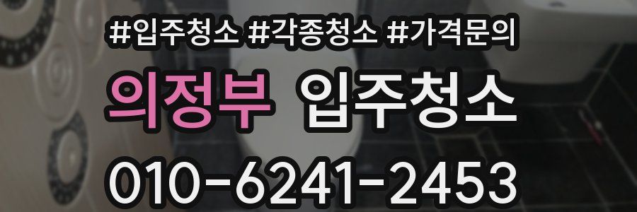 의정부 이사청소