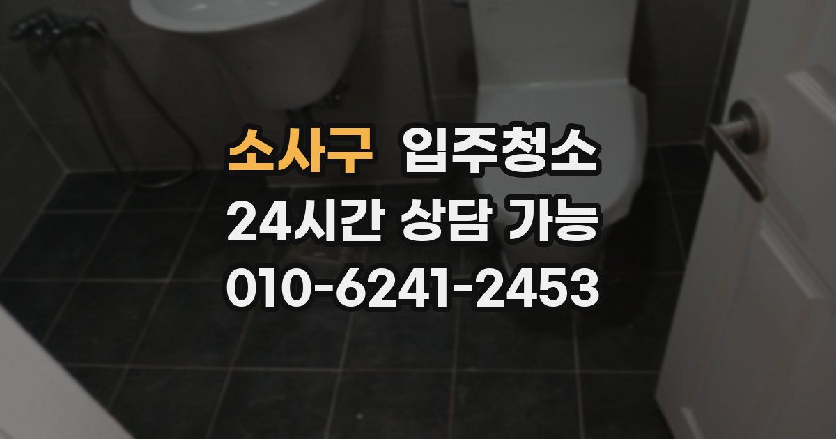 소사구 입주청소