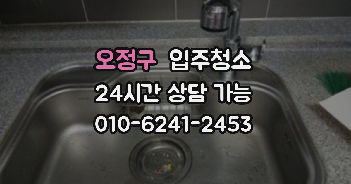 오정구 입주청소