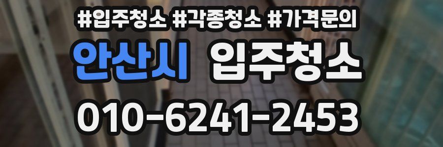 안산시 이사청소