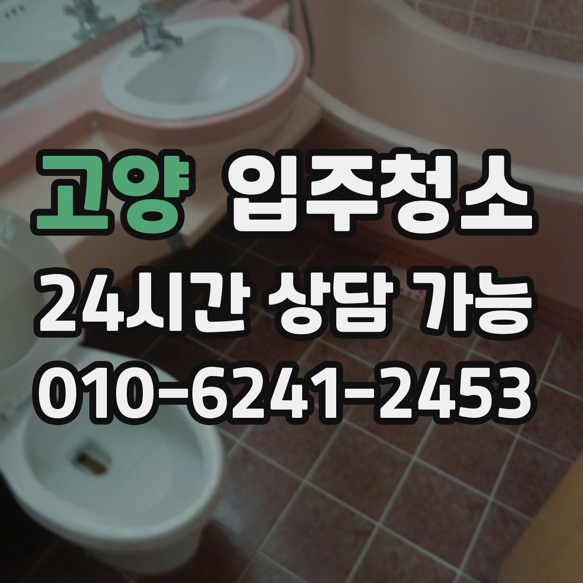 고양 원룸청소