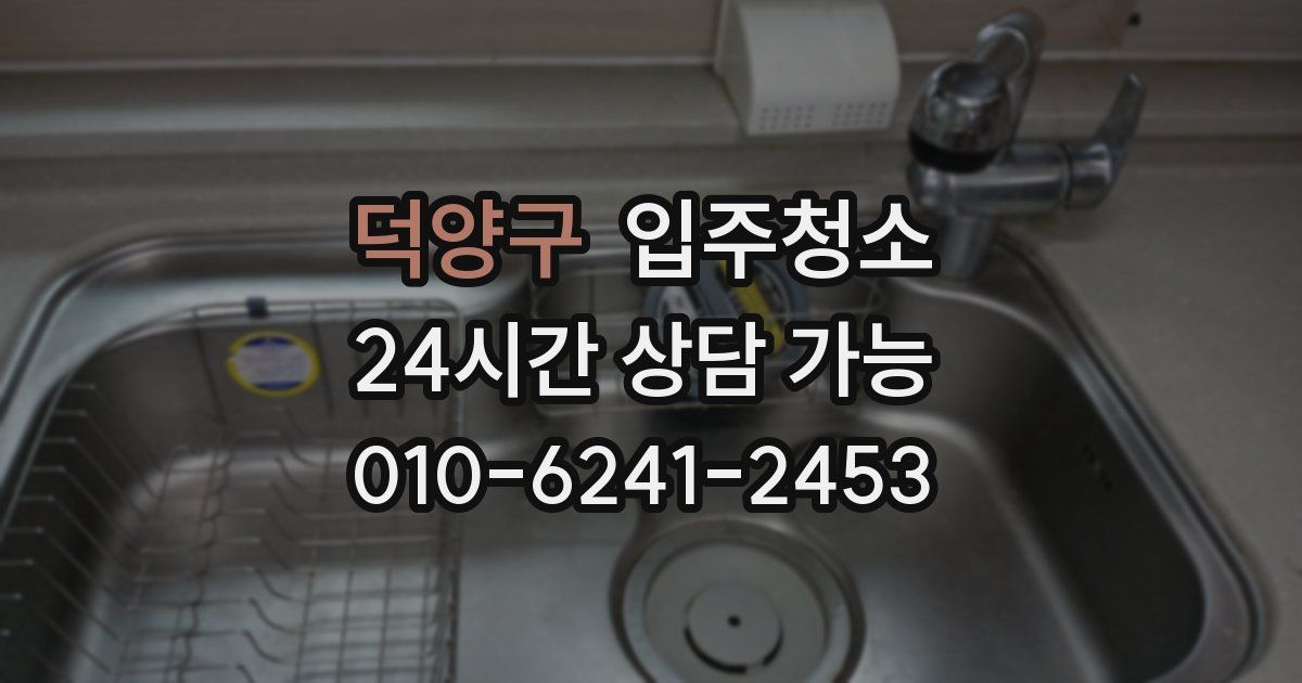 덕양구 입주청소