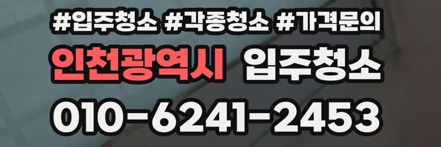 인천광역시 이사청소