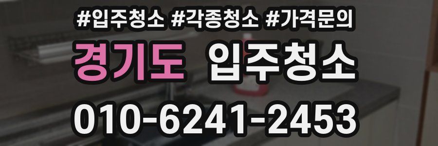 경기도 이사청소