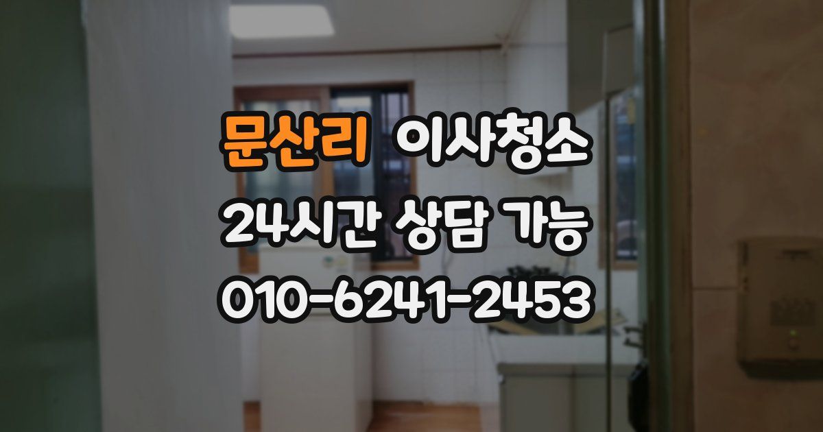 문산리 입주청소