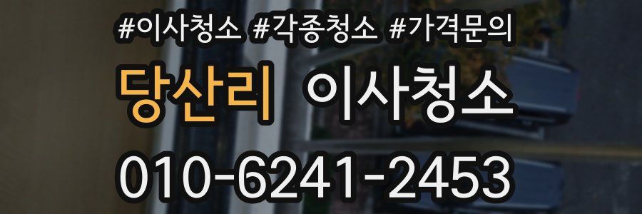 당산리 이사청소