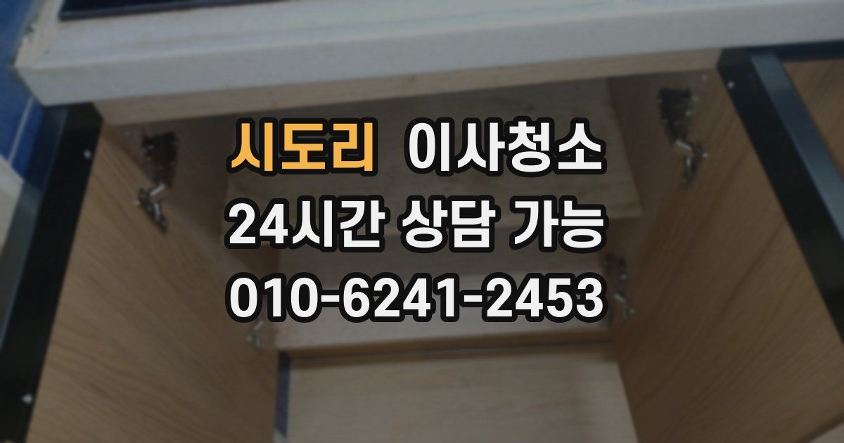 시도리 입주청소