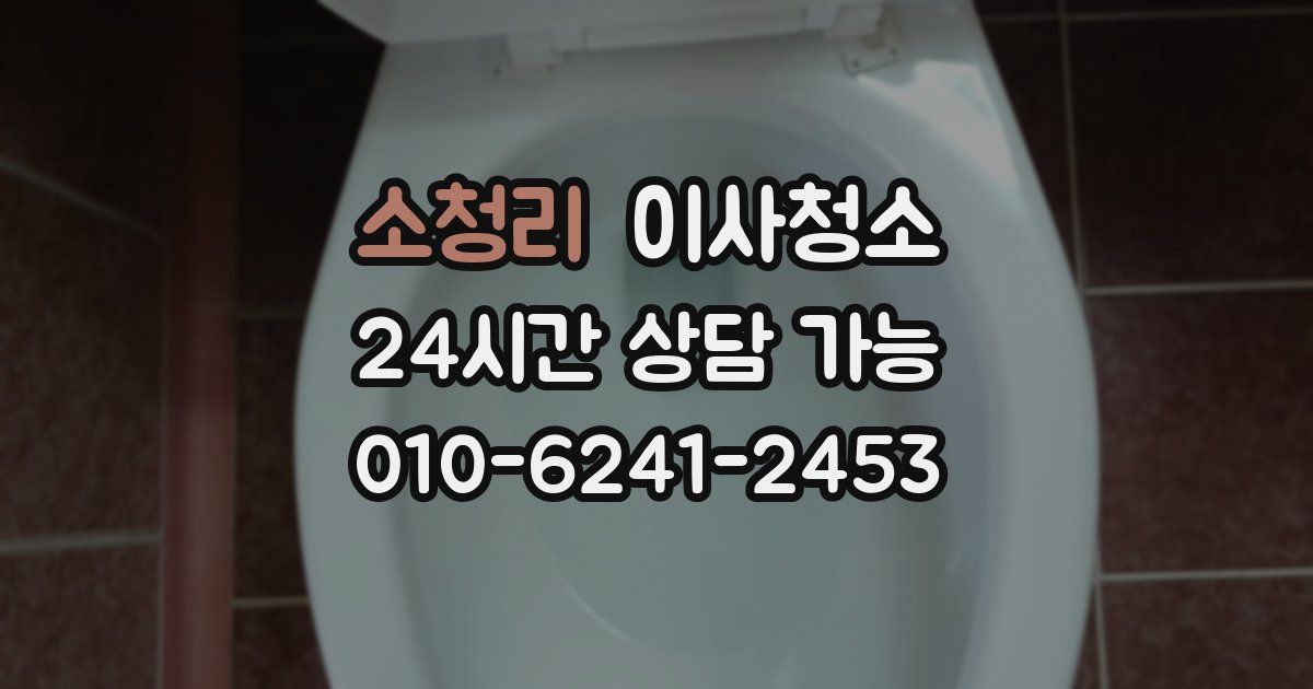 소청리 입주청소