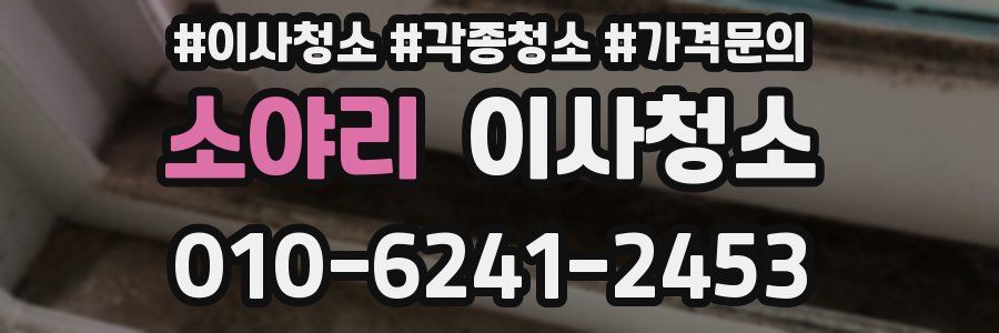 소야리 이사청소