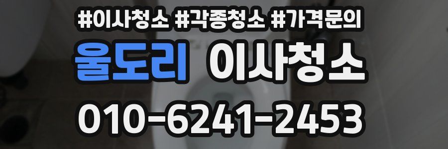 울도리 이사청소