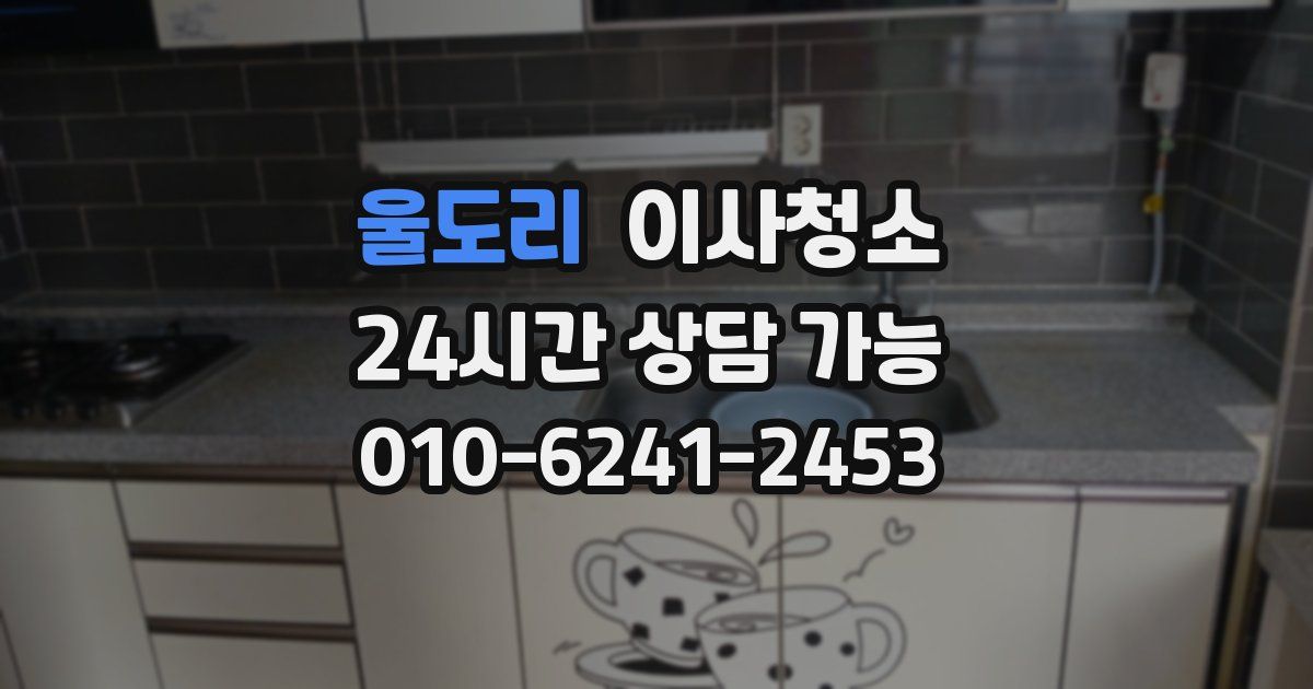 울도리 입주청소