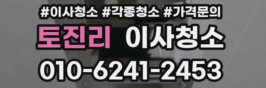 토진리 이사청소