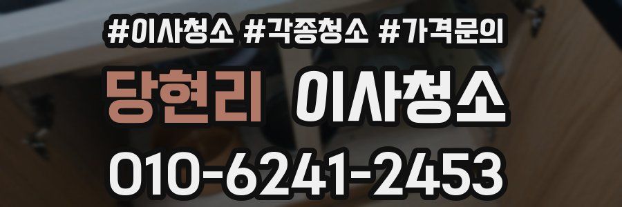 당현리 이사청소